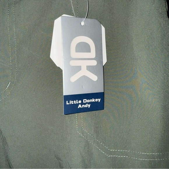 Little Donkey Andy Men's Cargo Shorts - Green - Picture 7 of 11